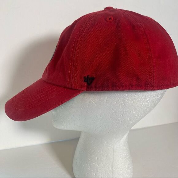 Forty Seven Red Chicago Blackhawks Baseball Cap Size XL - Picture 10 of 12